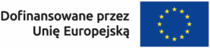 Dofinansowane przez Unię Europejską – flaga Unii Europejskiej